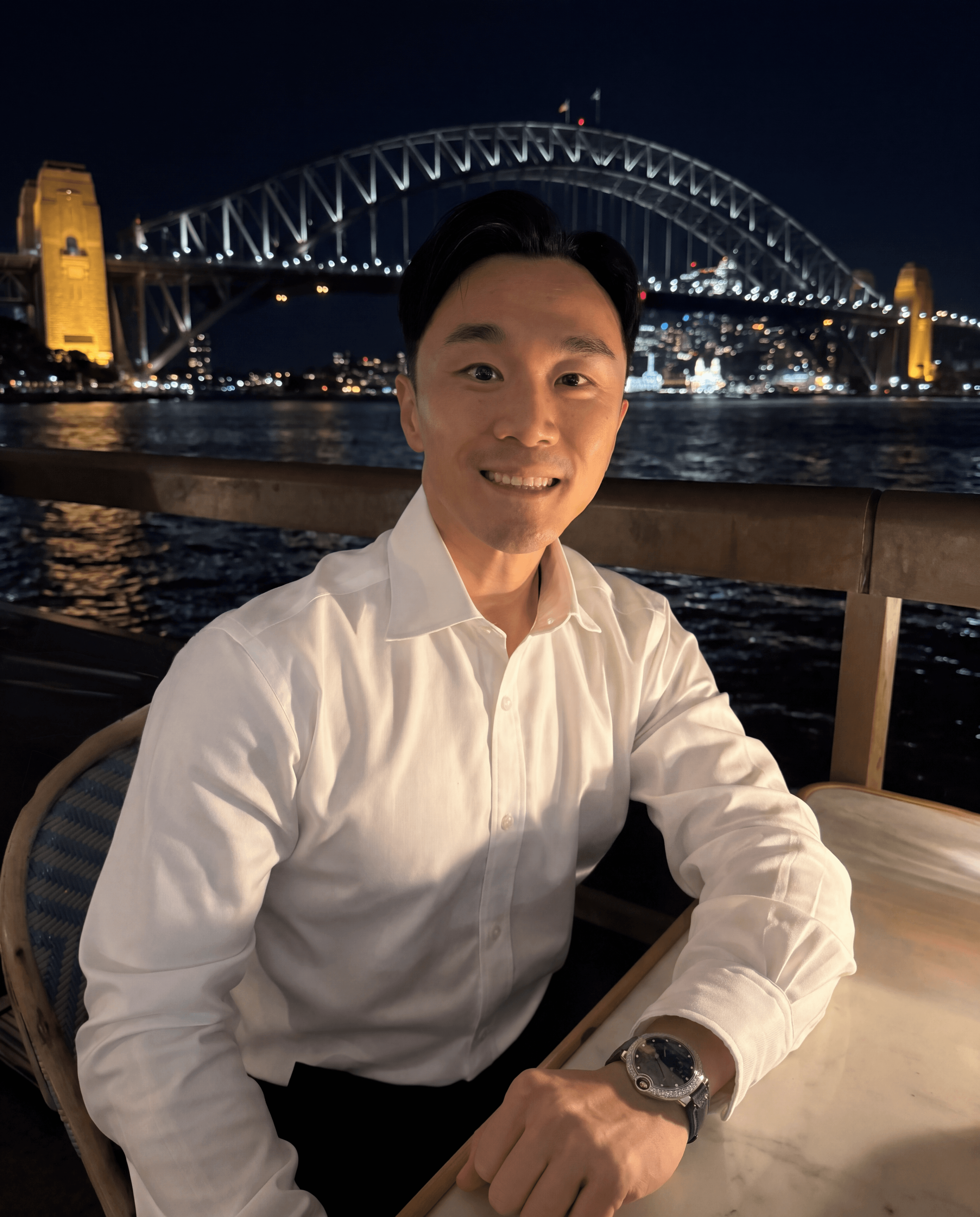 Qianyu — Life Optimisation Strategist, Sydney Harbour